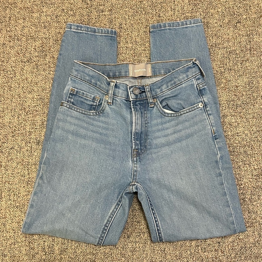 Everlane Light Wash Ankle Skinny Jean